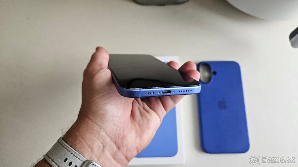 Apple iPhone 16 Plus 128GB modrý - aj vymením - 12