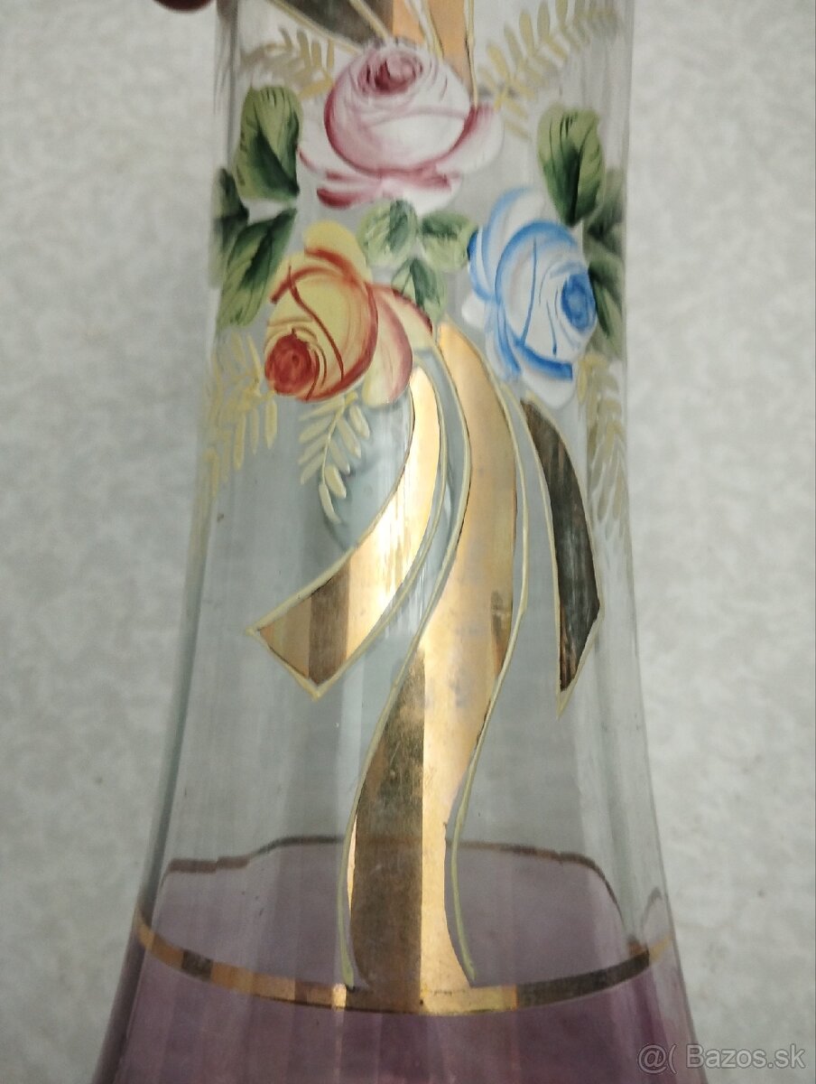 Sklenený džbán - ručná výroba - 12