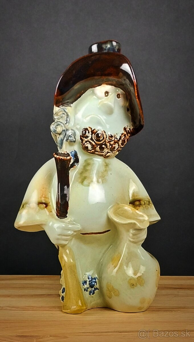 Mix - starý porcelán, sklo, keramika, kov - 12