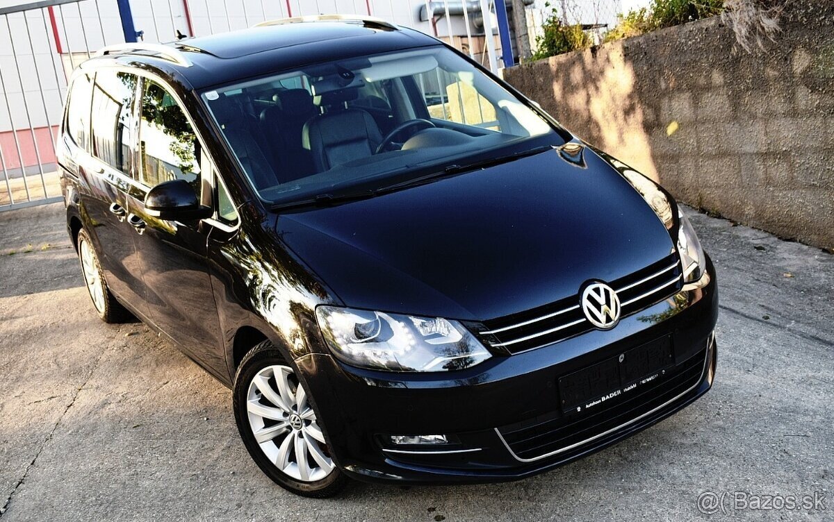 V0LKSWAGEN Sharan Highline 2.0Tdi DSG, 7-miestny - 12