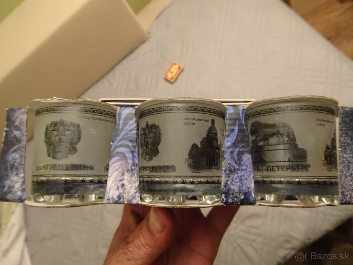 Predám umelecké krásne poháre SANKT PETERSBURG - 12