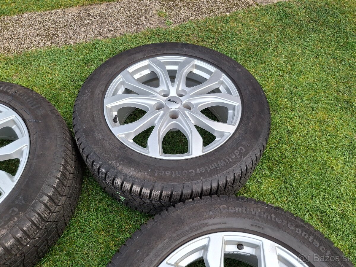 19" ALU 5x112 na AUDI Q7 + zimné 255/55 r19 Conti 8mm - 12
