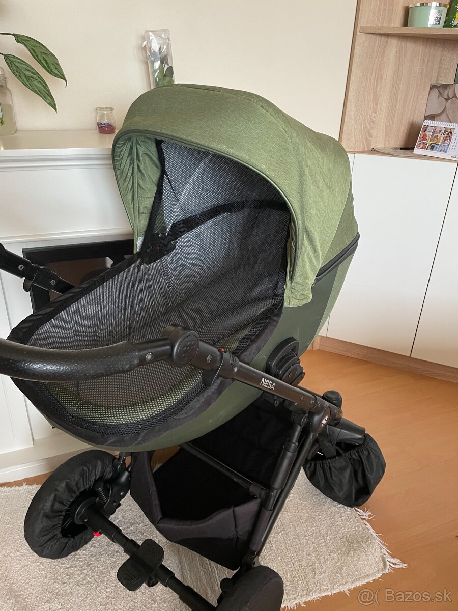 predám kočík RIKO Nesa, jungle / zelený - 12