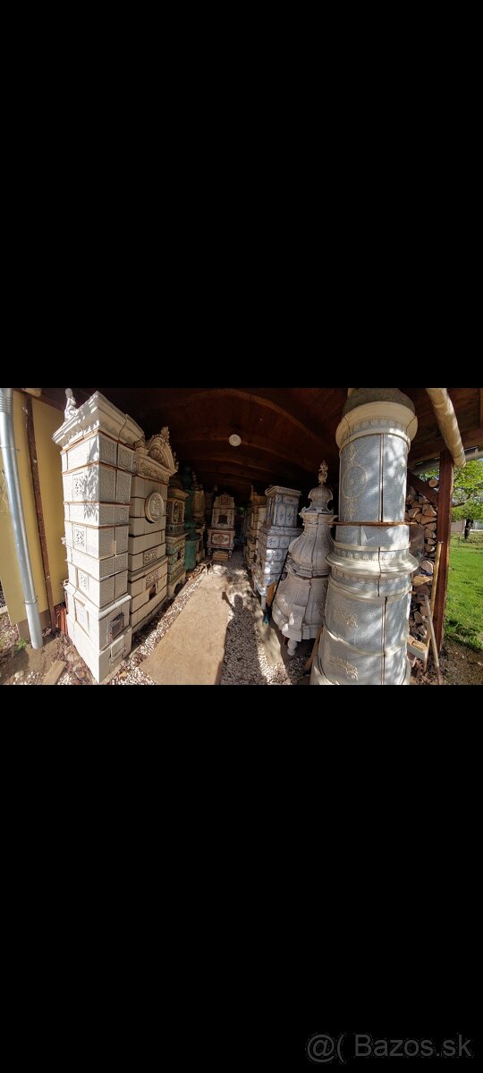 Kachlova pec starožitná - 12