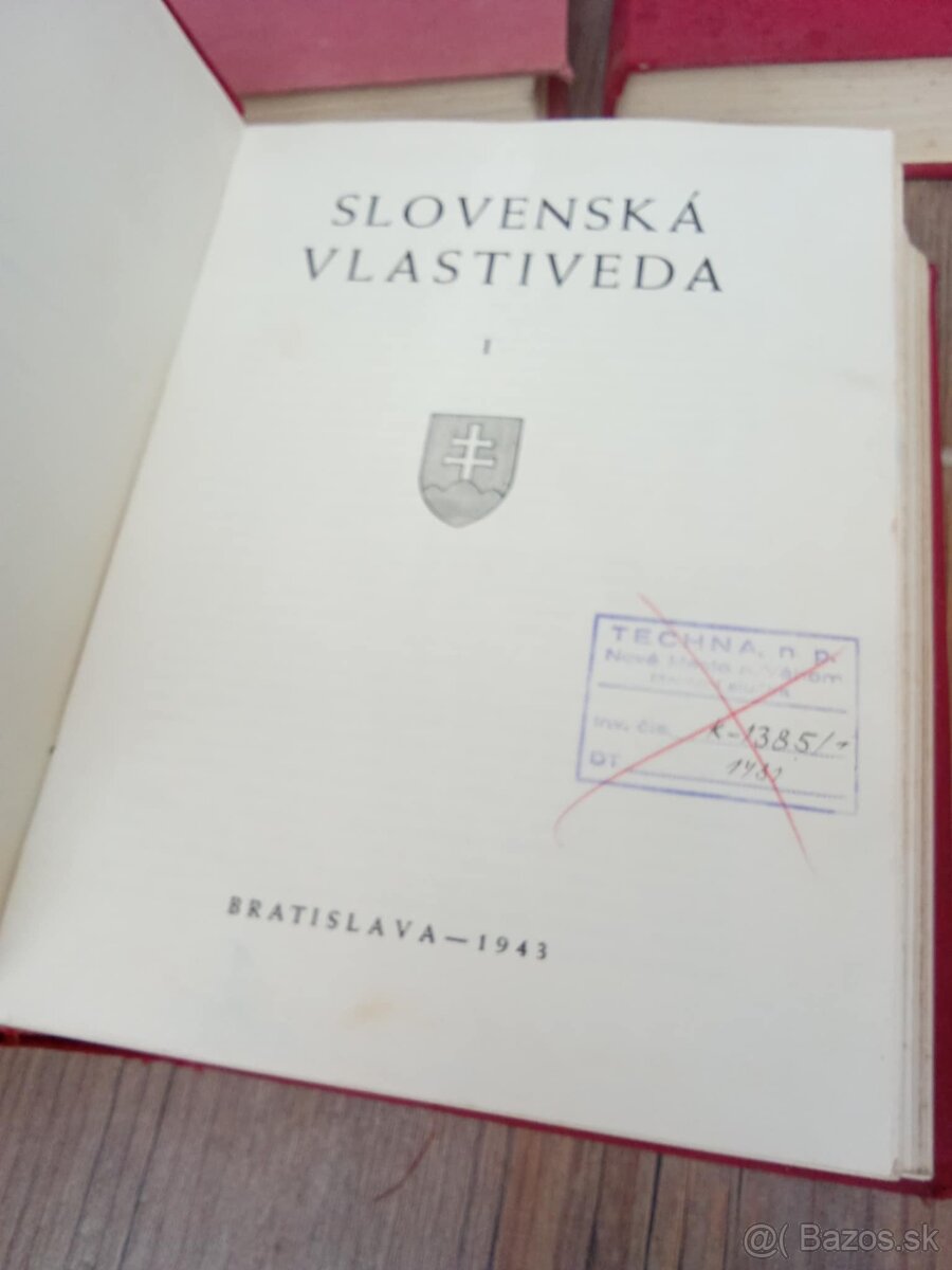 Slovenská vlastiveda I., II., III., IV., V.1. - 12