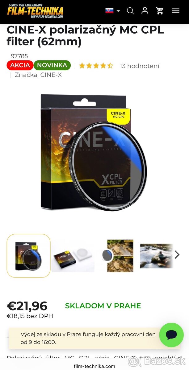 4K kamera Panasonic HC-X2000 + Raynox 0.7 Wide + CINE-X CPL - 12