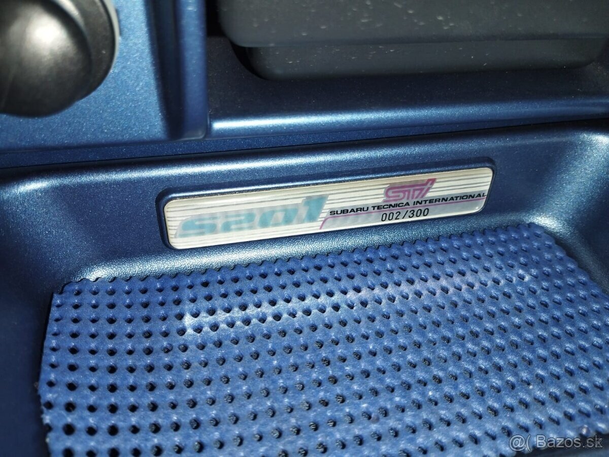 Subaru Impreza STi S201 JDM RHD DCCD č.2, v SR, limitka - 12
