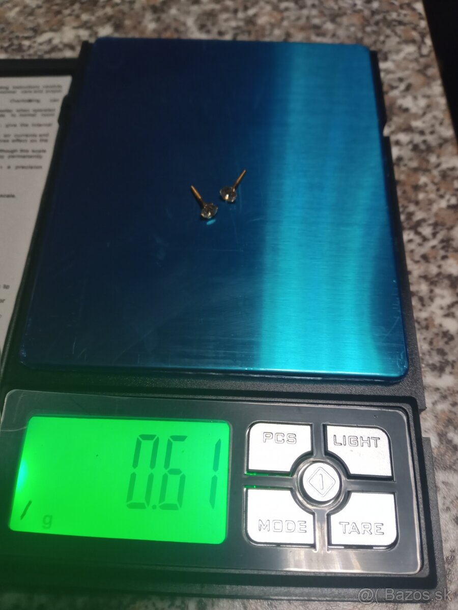 zlaté náušnice Prstene 16 17 19 20mm - 12