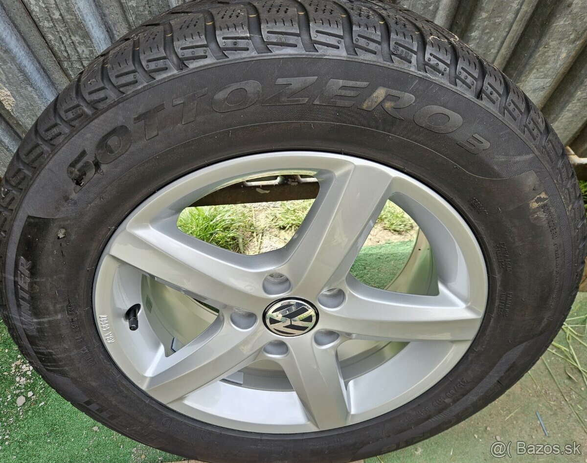 Hliníkové disky, originál VW - 5x112 r16 - 12