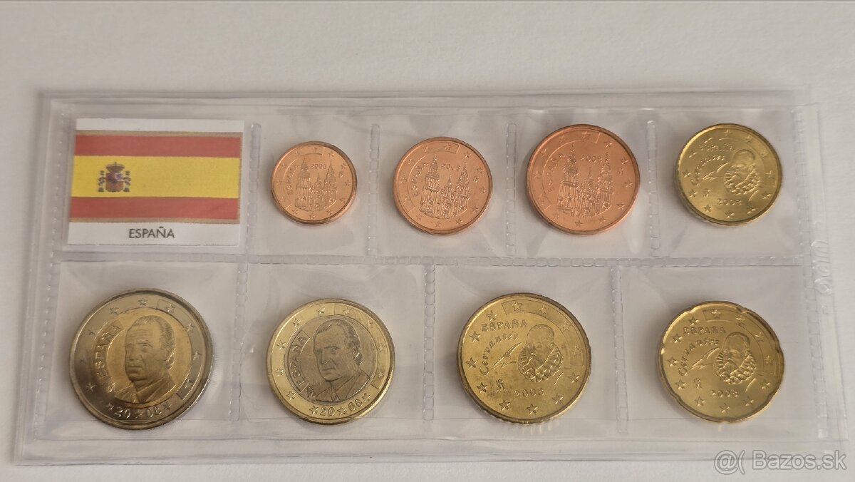 UNC sady euromincí - 12