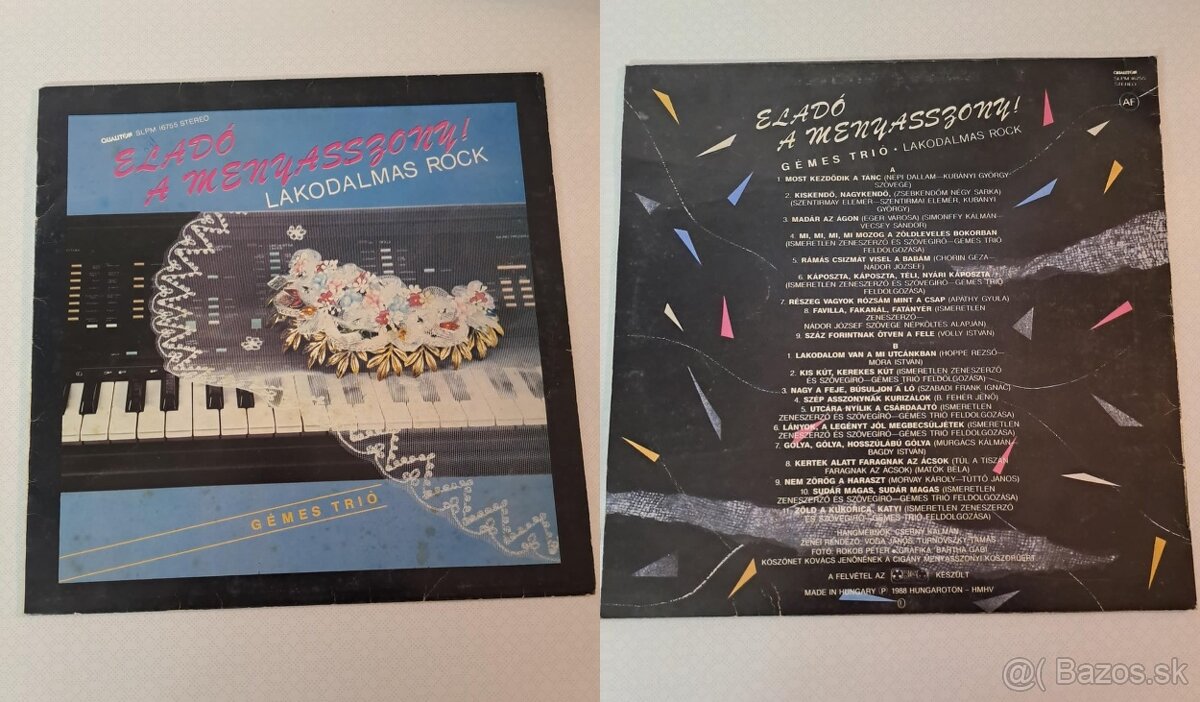 Predám gramofónové LP platne: - 12