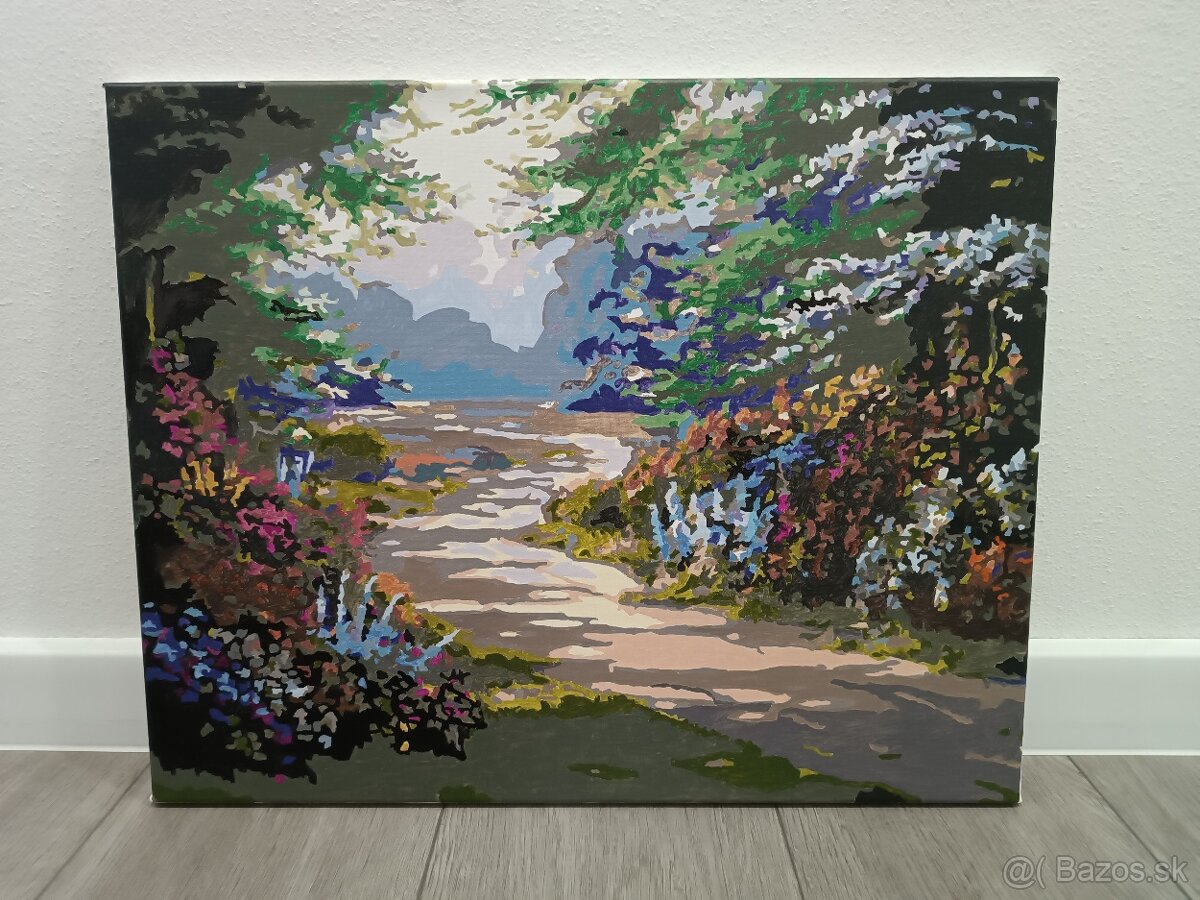 Ručne maľované obrazy 50x40 cm - 12