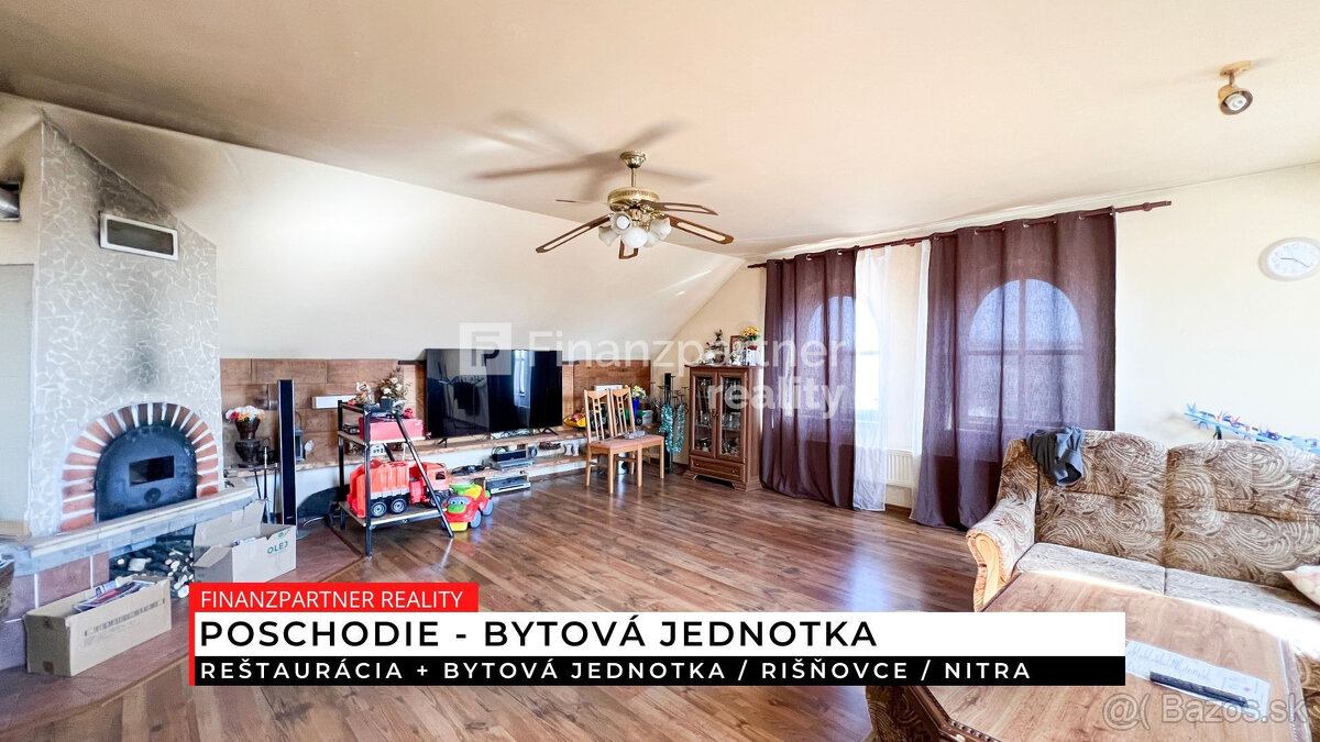 Reštaurácia + bytová jednotka, Rišňovce, Nitra - 12
