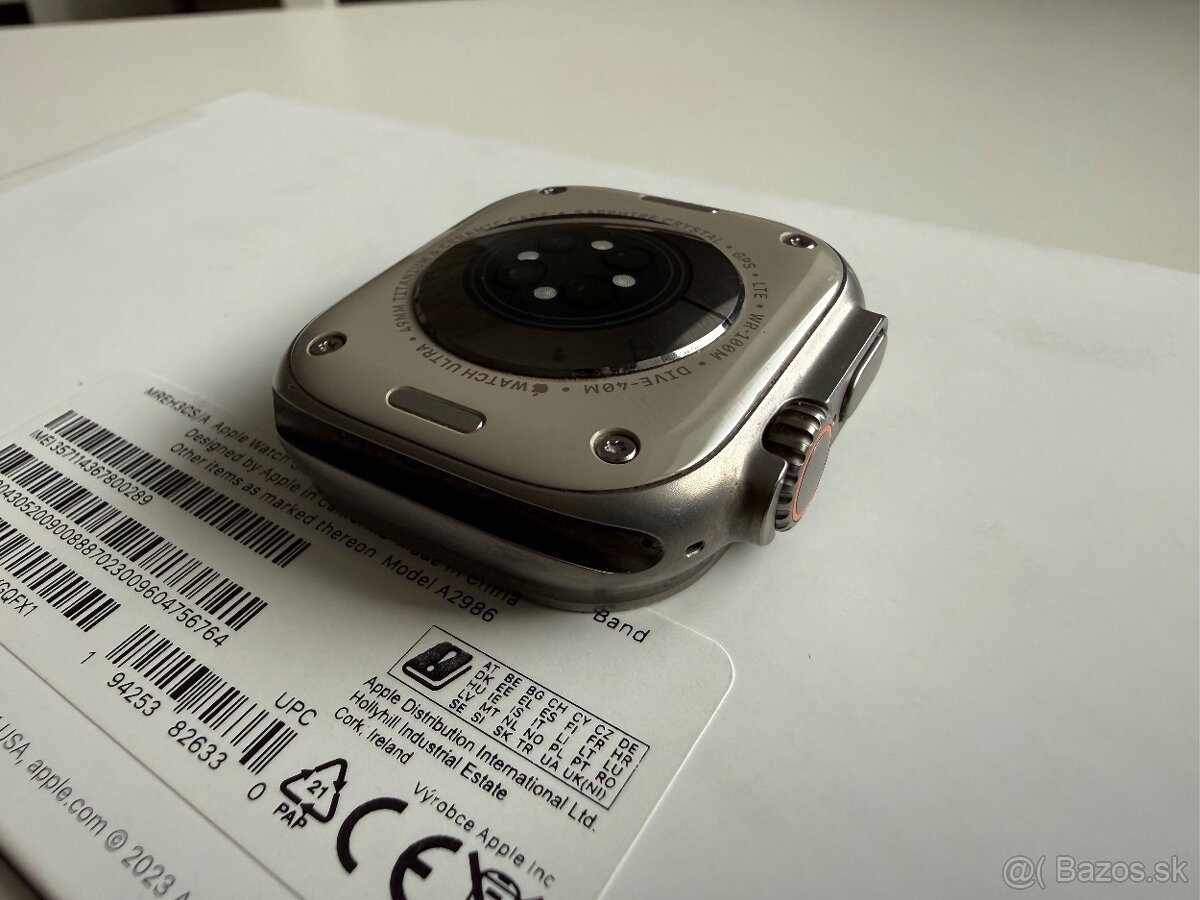 Apple Watch ultra 2 natural 49mm , záruka doklad - 12