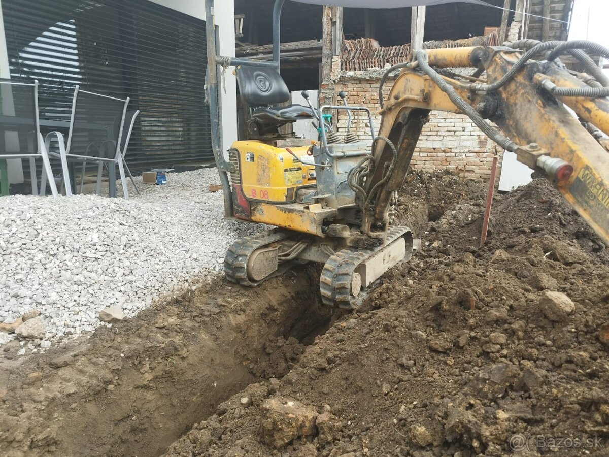 Výkopové a búracie práce BAGER a MINIBAGER TRNAVA MYJAVA - 12