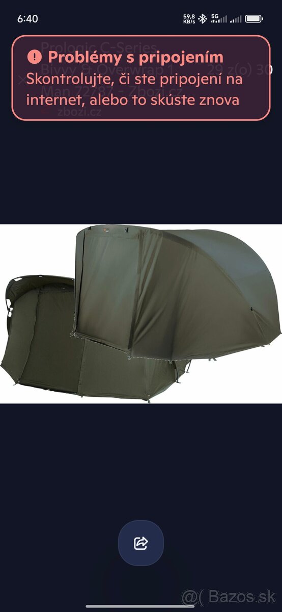 Bivak prologic c series oné man - 12