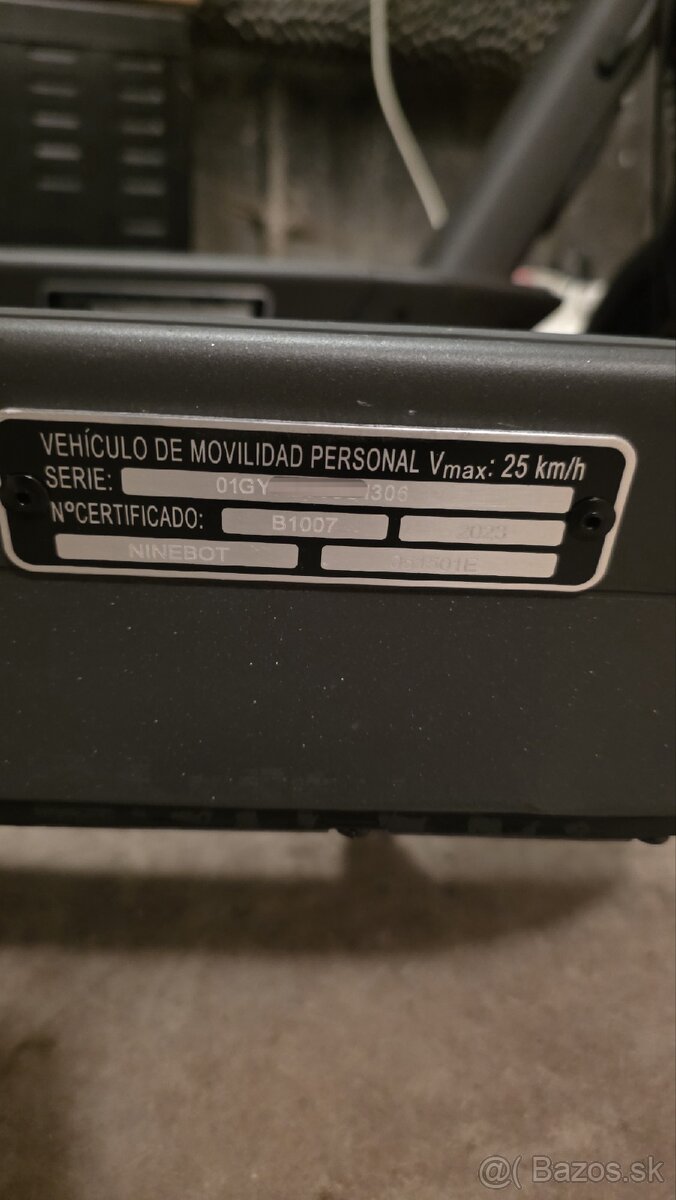 Ninebot MaxG2(druha). Najazd LEN 200km - 12