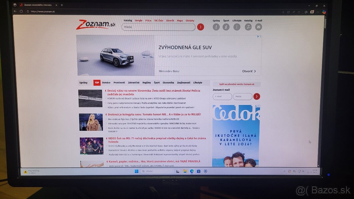 23" Dell P2312Ht, Full HD 1920x1080, DVI, VGA, 5ms - 12