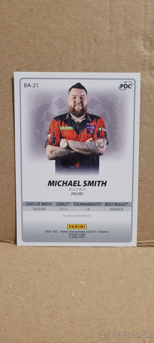 Hráči PDC Darts Šípky #2 2026 - 12