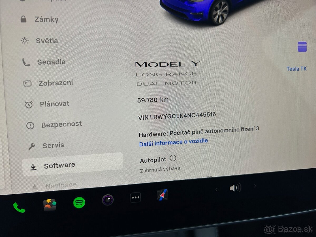 Tesla Model Y Dual Motor LongRange 75kWh 514 k pohon 4x4 - 12