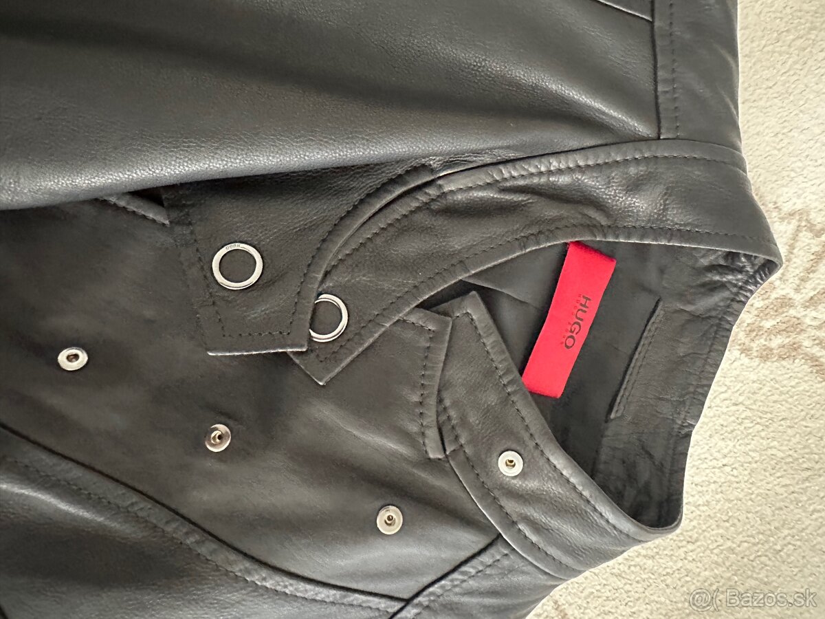 Nová HUGO BOSS koženná bunda - 12
