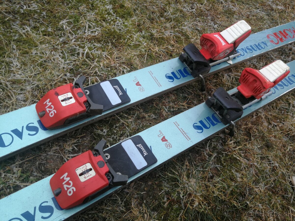 Staré drevené lyže Sulov - 12