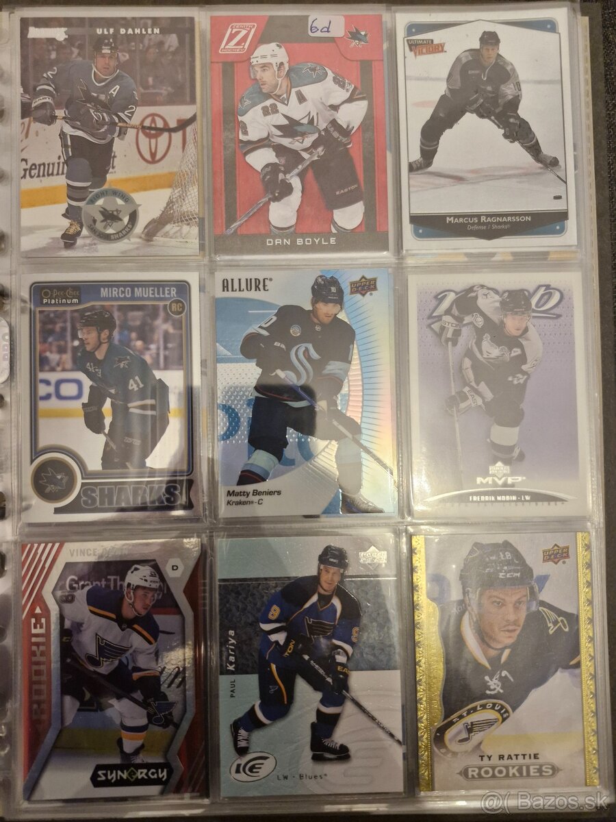 Mix hokejových kariet NHL - 12