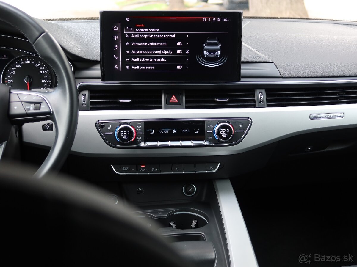 Audi A4 Avant 40TDI Quattro, kup.v SR, 1.majitel, od DPH - 12