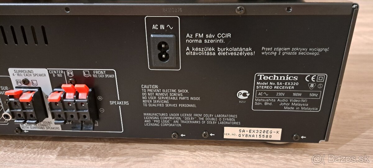 Technics SA - EX 320,SL - PG 390 - 12