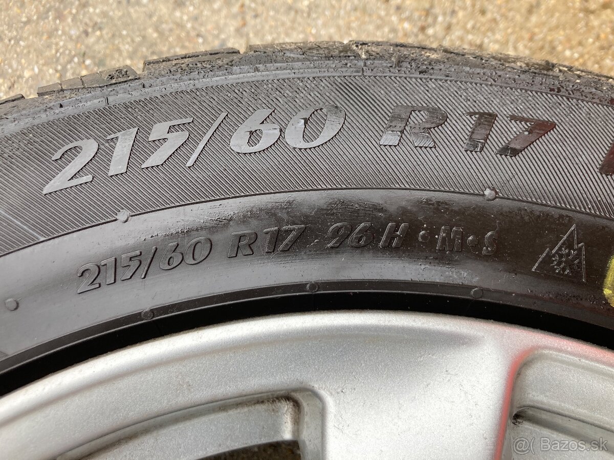 BROCK R17 5x114,3 215/60R17 zimné - 12