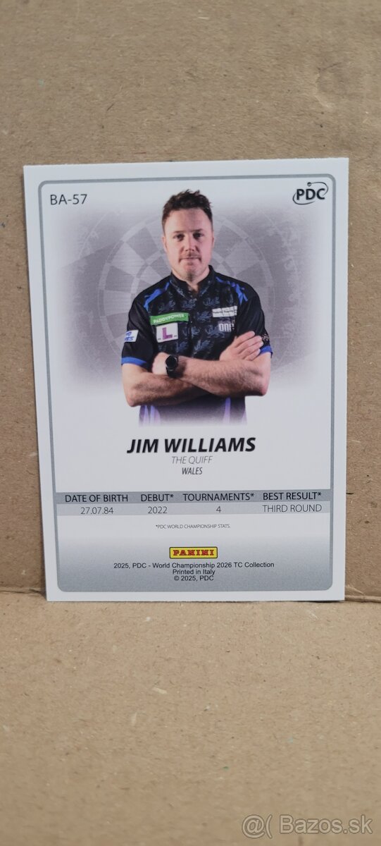 Hráči PDC Darts Šípky #5 2026 - 12