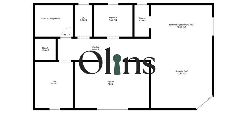 NA PREDAJ 3-IZBOVÝ BYT V RODINNOM DOME SO ZÁHRADOU - 12