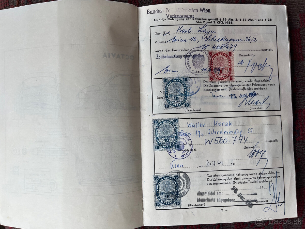 Škoda Octavia rok 1959 - 12