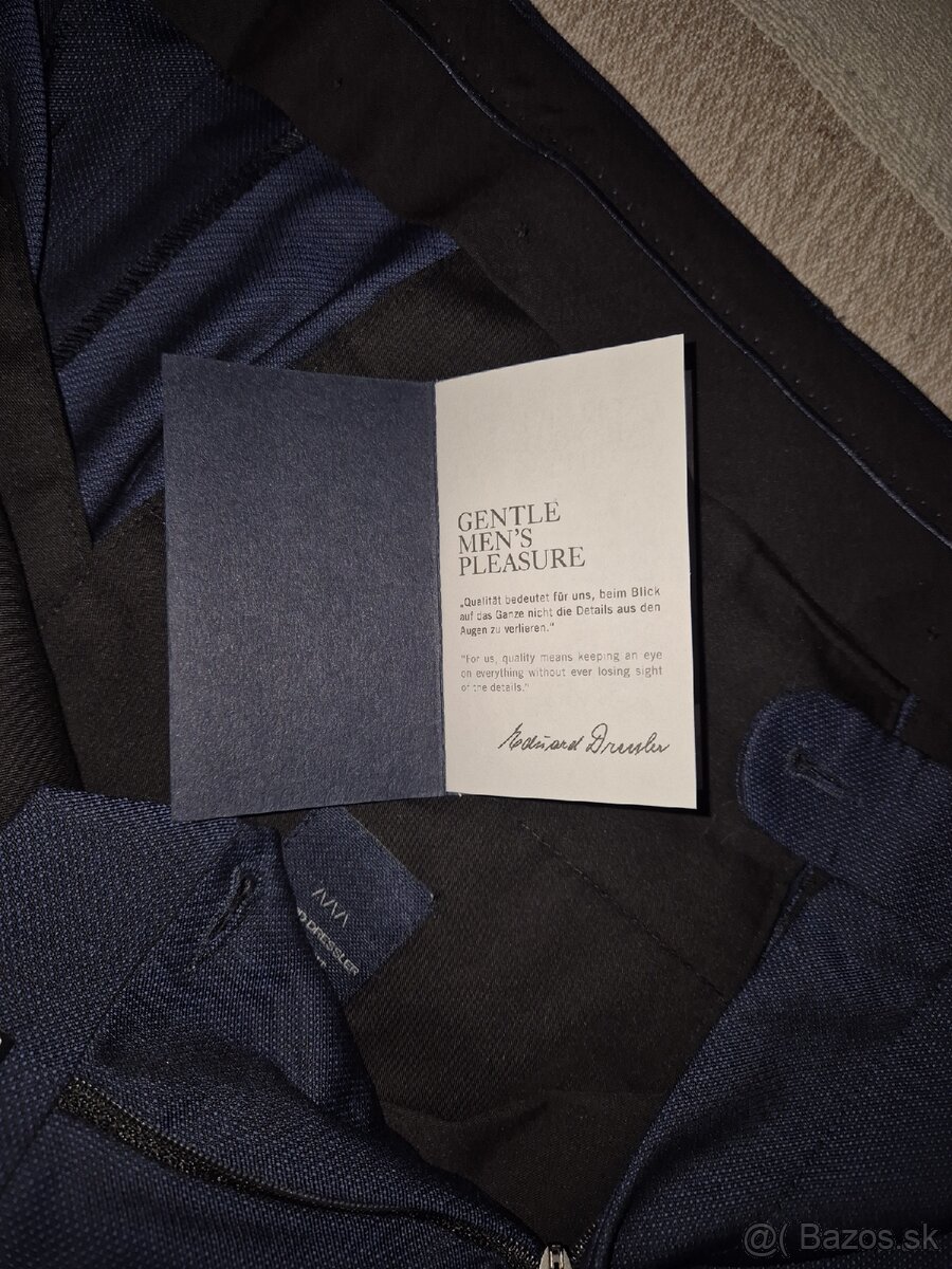 EDUARD DRESSLER, nový oblek, veľ. 52 - 12