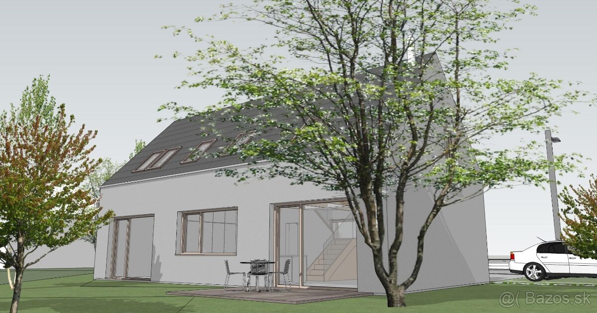 Stavebný pozemok v centre Lozorna s platným stav. povolením - 12