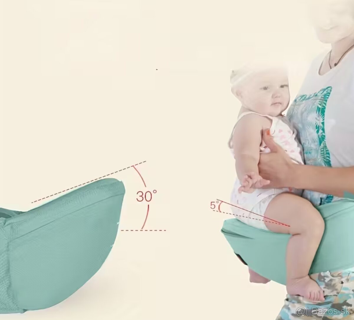 Ergonomické detské nosítko ROOYA BABY - 12