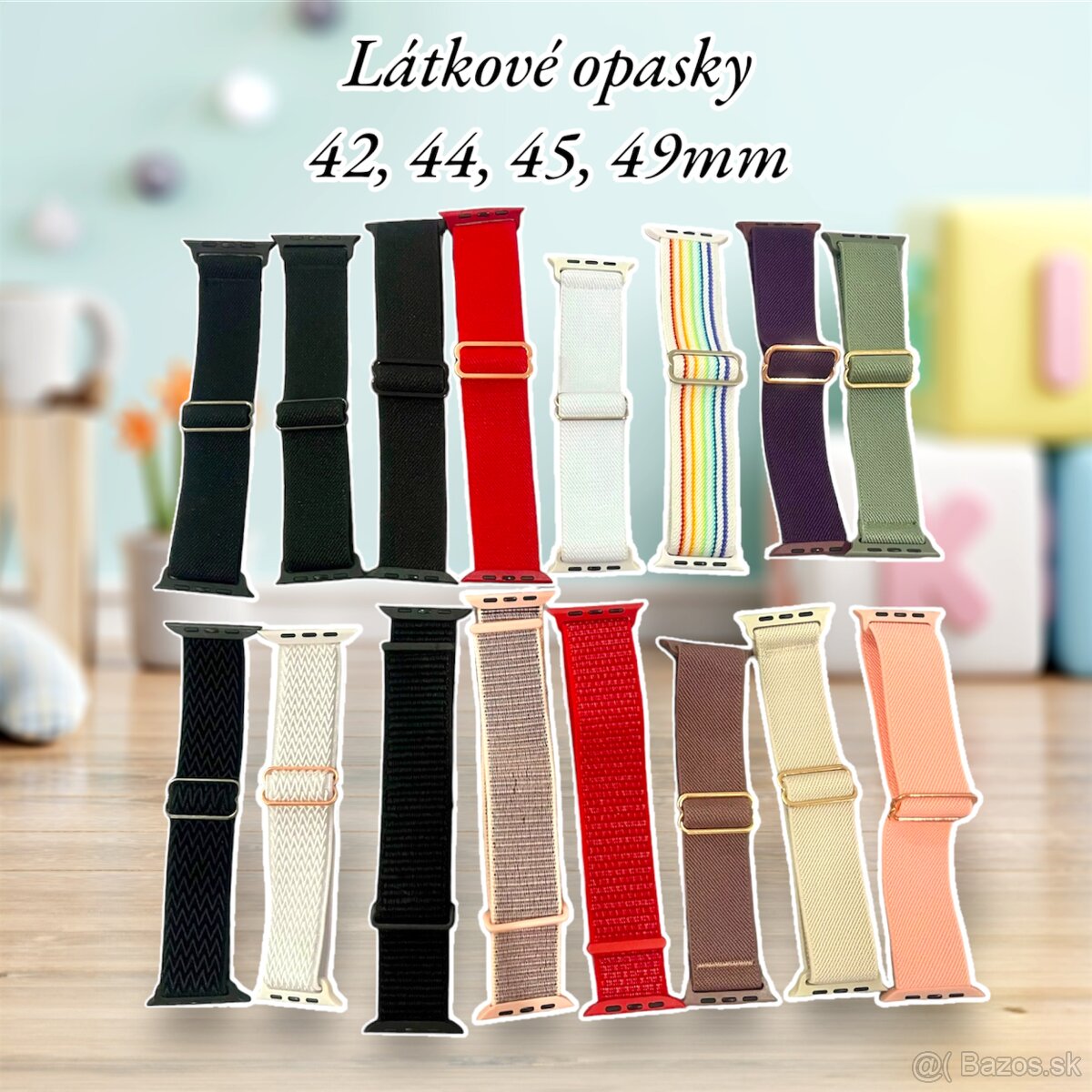 Apple Watch - fólie, temp. sklá, opasky, tašky - 12