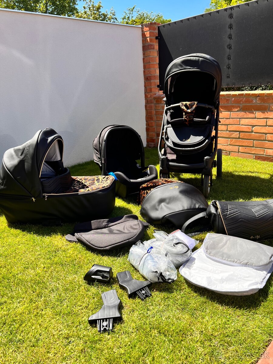 Kvalitný kočiar 3kombinácia Bexa ultra style super funkcie - 12