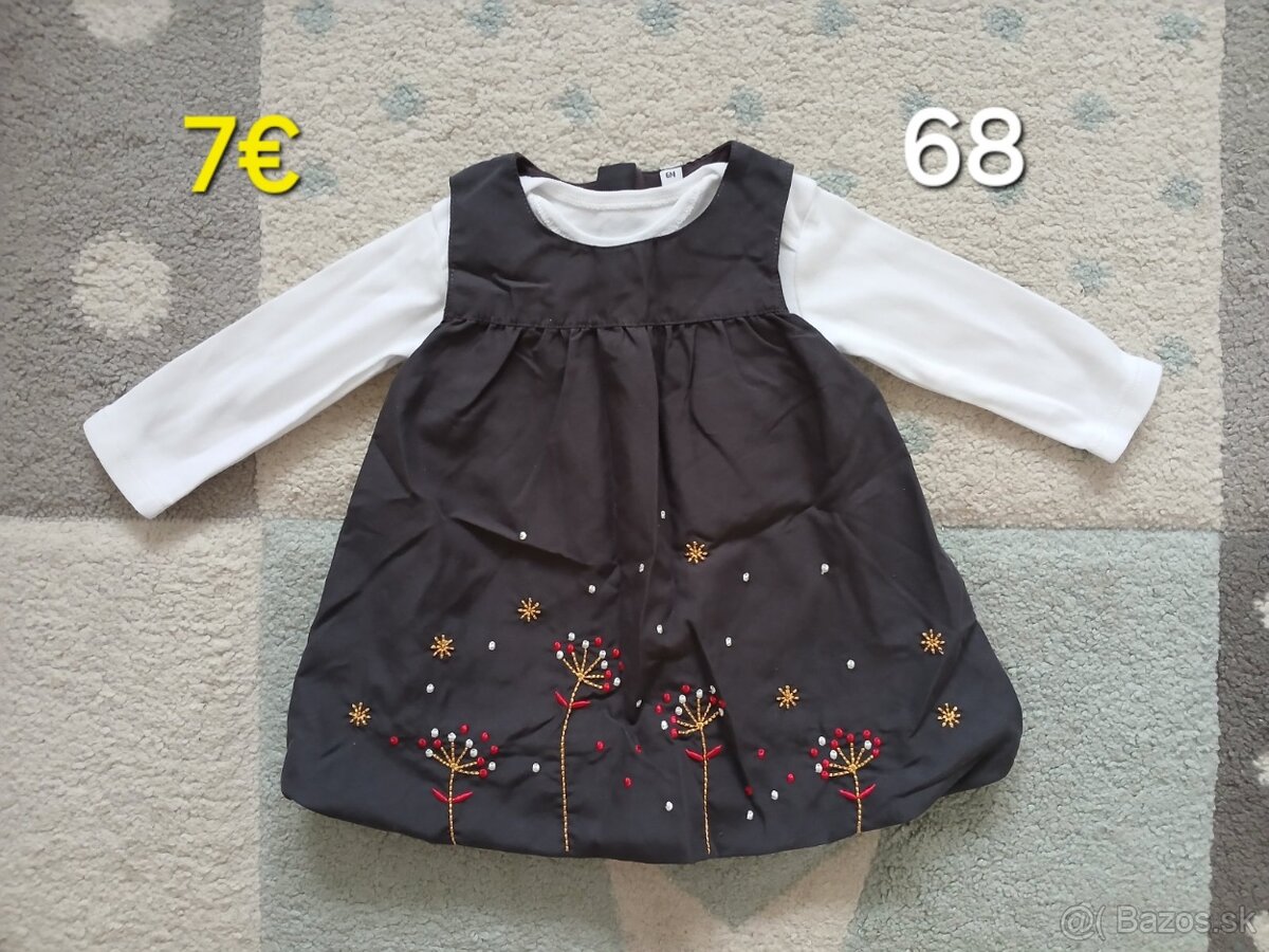 Vianocne saty 68 a 74 - 12