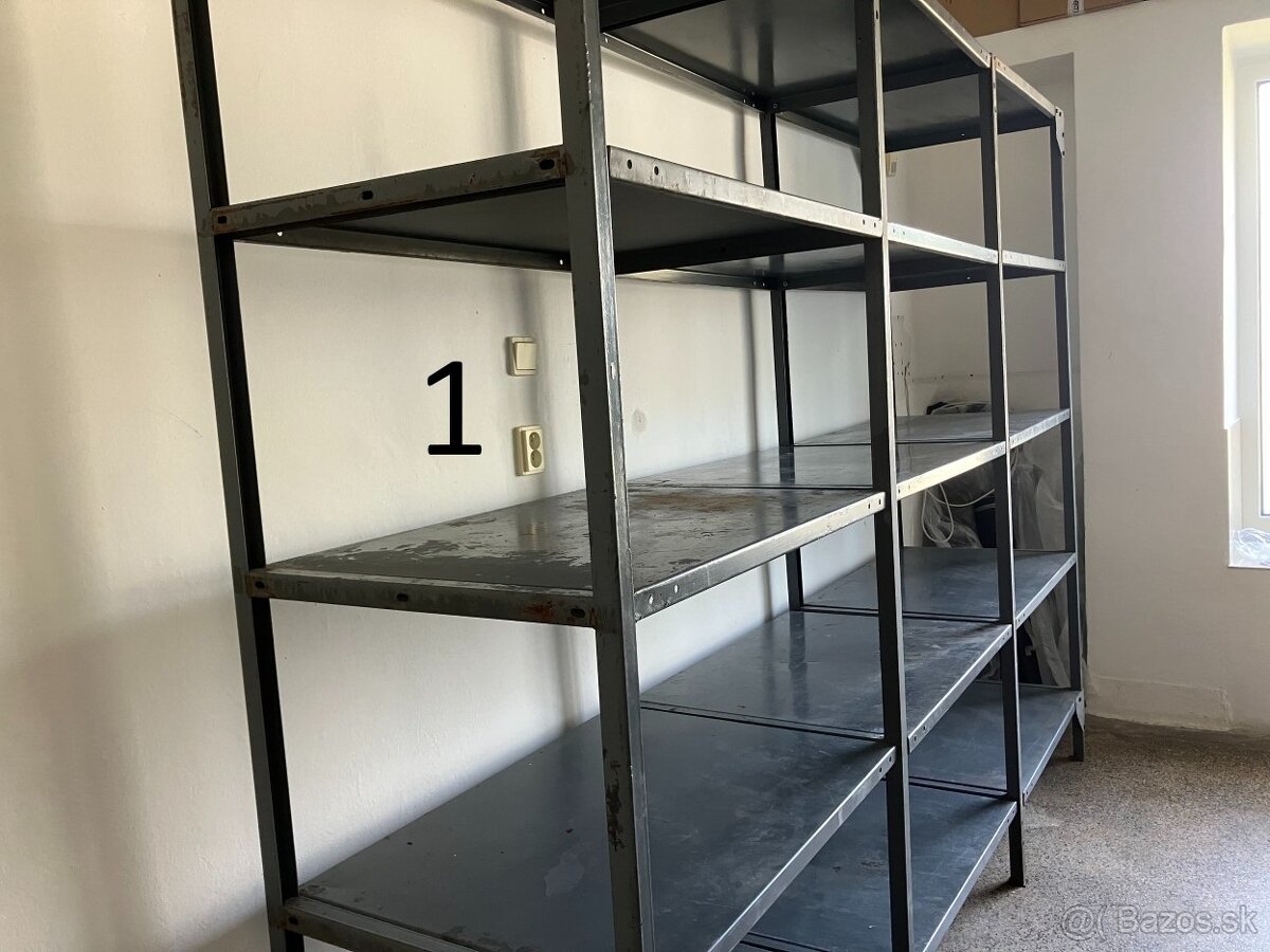 Extra silné poctivé železné police a regále - 12