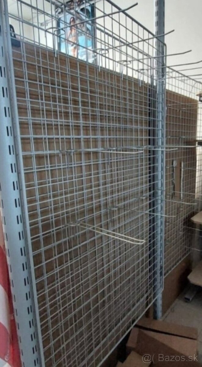 Regál kovový variabilný - 12