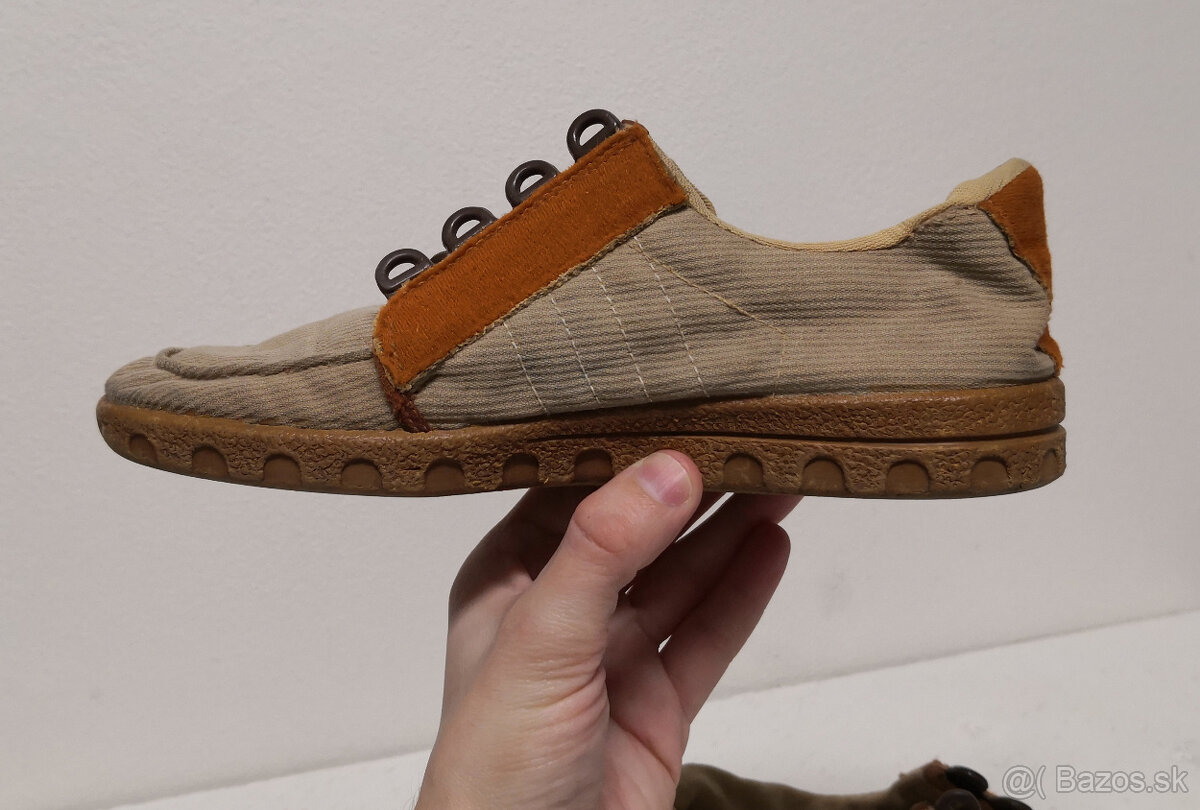 Starožitné Československe topánky Safari - 12