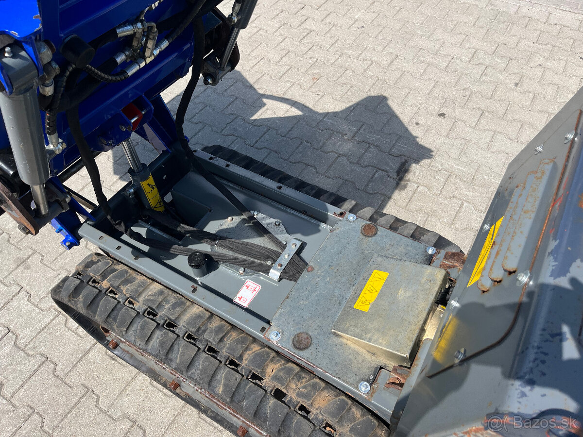 Samonakladací sklápač mini dumper Epac LD800 pásový fúrik - 12