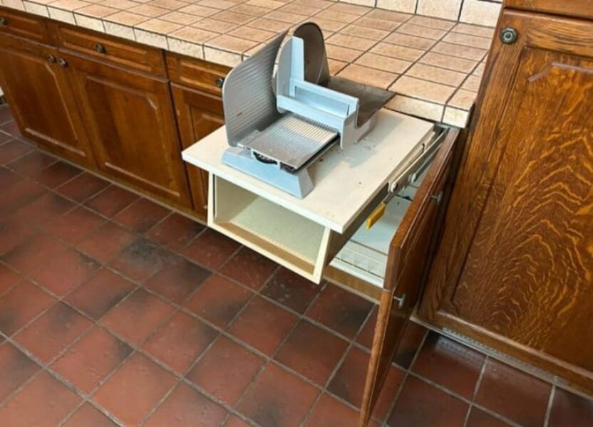 Dubová selská linka s vestavěnými spotřebiči,5870 - 12