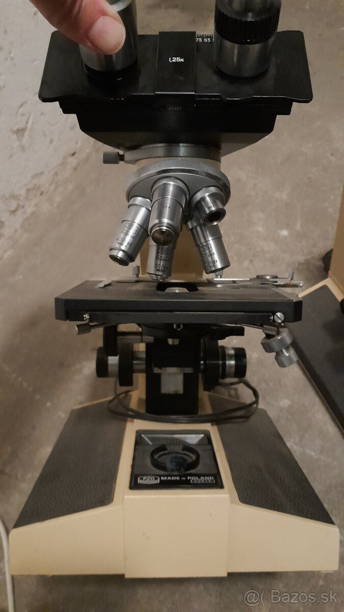Binokulárne mikroskopy PZO - 12