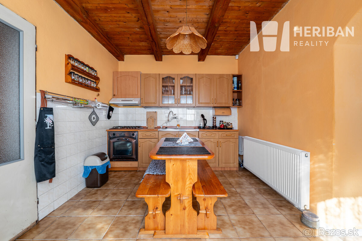 3-izb.murovaná chata,7,6ár.pozemok,Baška, časť Maša - 12