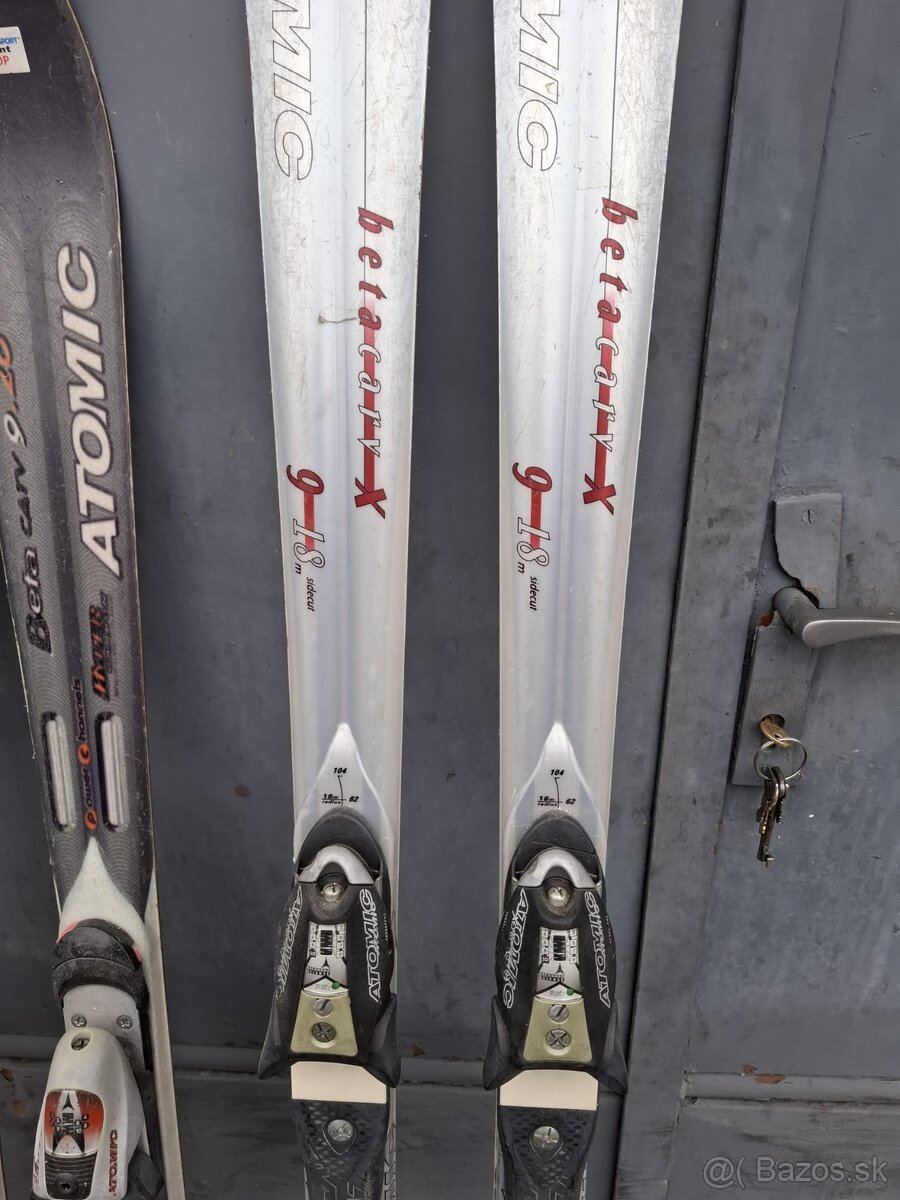 Predám zjazdové lyže Stockli, Atomic - 12