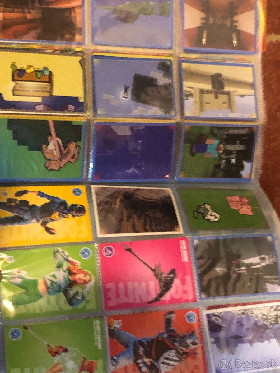 Karty futbalové, minecraft, fortnite - 12