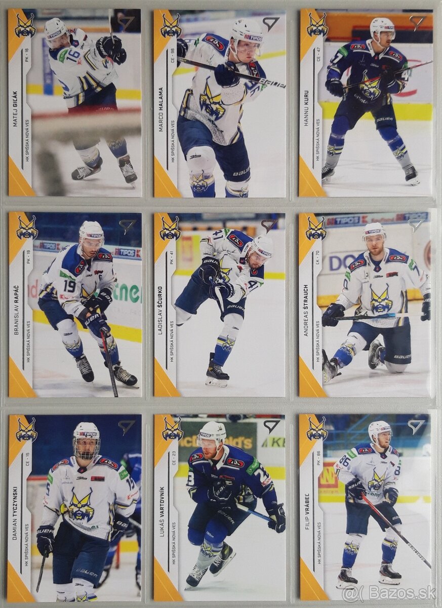 Hokejové kartičky TIPOS EXTRALIGA 24/25 HK SPIŠSKÁ NOVÁ VES - 12