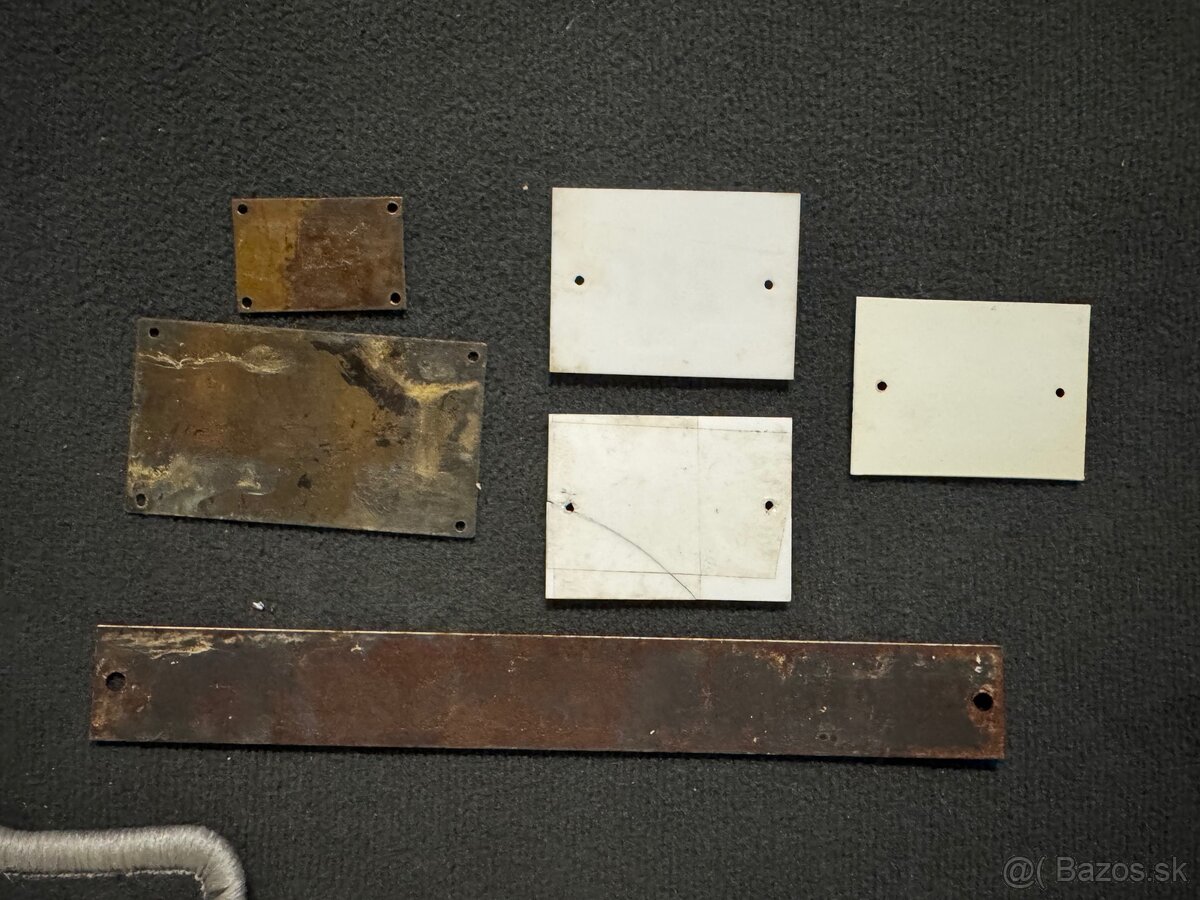 Plechové tabule, smaltovné tabule - 12